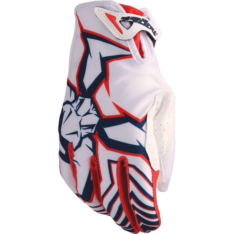 Moose Racing Agroid Pro Gloves - Blue/Red/White