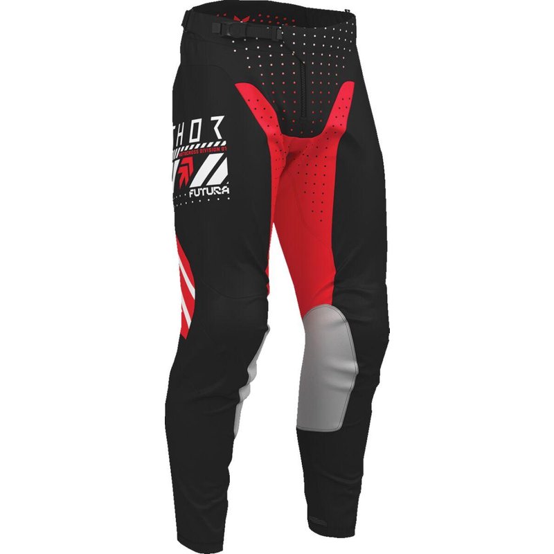 2901-12293 - Thor Launchmode Futura Pants 44 - Black/Red