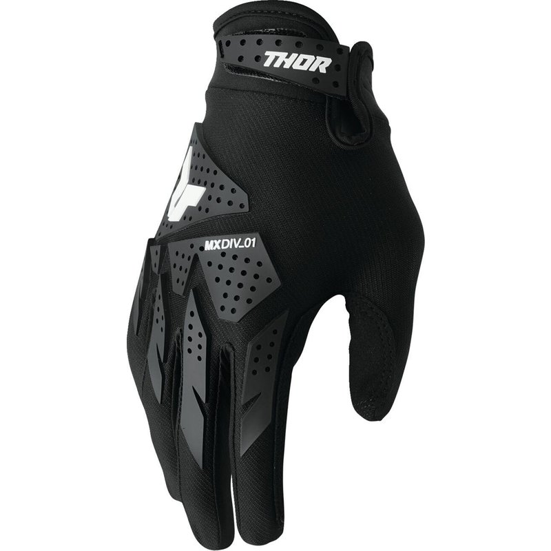3330-8145 - Thor Launchmode XP Gloves X-Small - Black