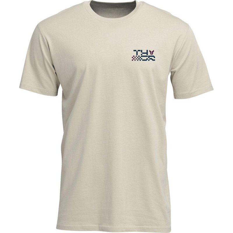 3030-25112 - Thor Mens Adult Vantage T-Shirt Small - Cream