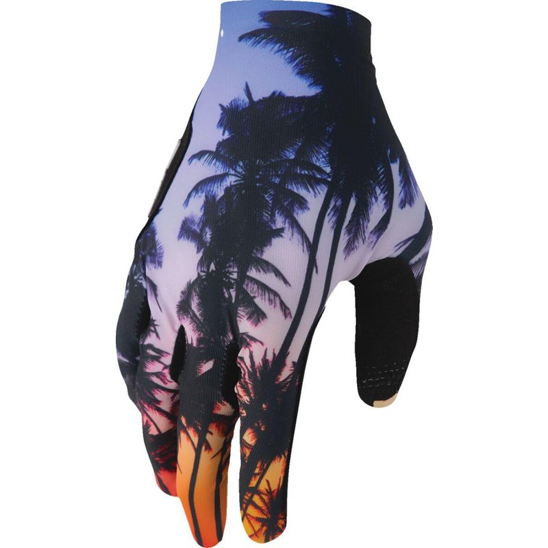 3330-8286 - Thor Sportmode Gloves Large - Black/Blue/Light Purple/Orange