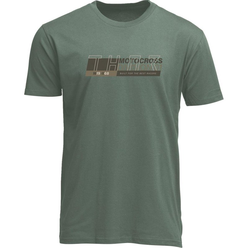 3030-25081 - Thor Mens Adult Converge T-Shirt XX-Large - Olive