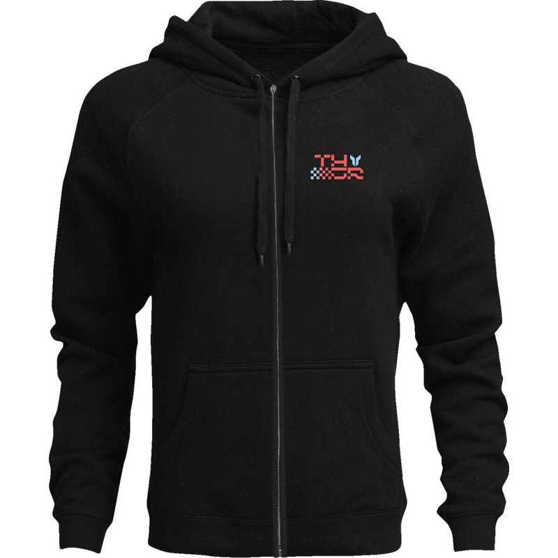 3050-7230 - Thor Vantage Zip-Up Hoodie X-Large - Black