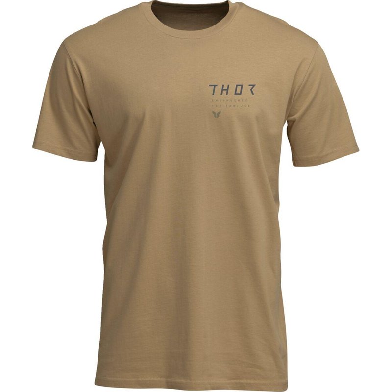 3030-25156 - Thor Mens Adult Stamp T-Shirt XX-Large - Caramel/Grey