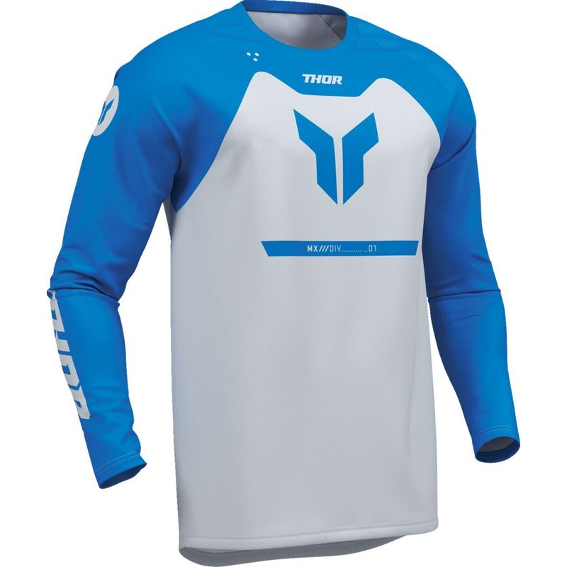 2910-8453 - Thor Ridemode Menace Jersey XX-Large - Blue/White