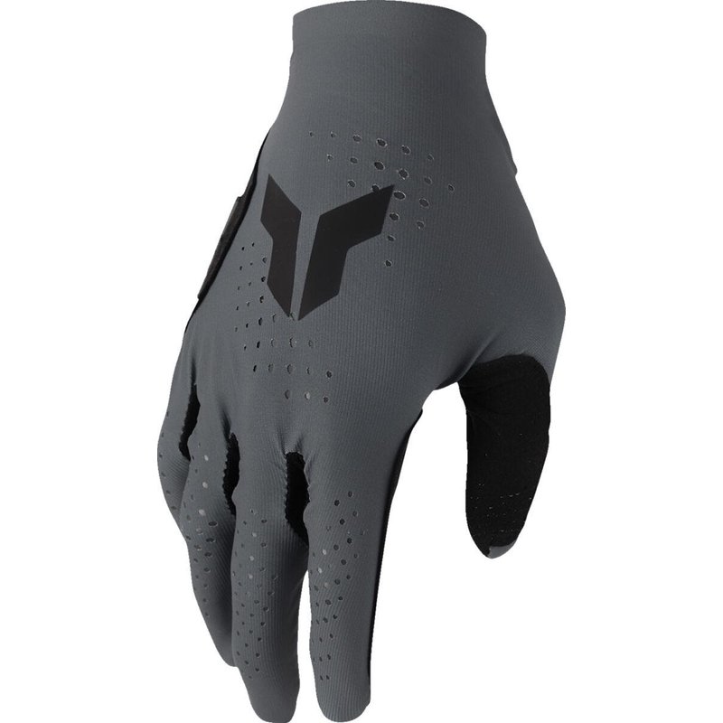 3330-8295 - Thor Sportmode Vented Iconic Gloves X-Small - Black/Charcoal