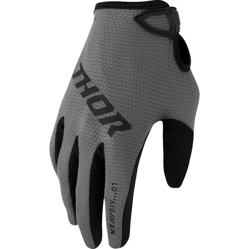 3331-0302 - Thor Womens Ridemode Static Gloves Large - Black/Grey