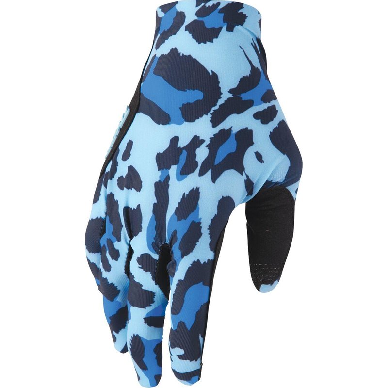 3330-8580 - Thor Sportmode Gloves Small - Black/Blue/Midnight