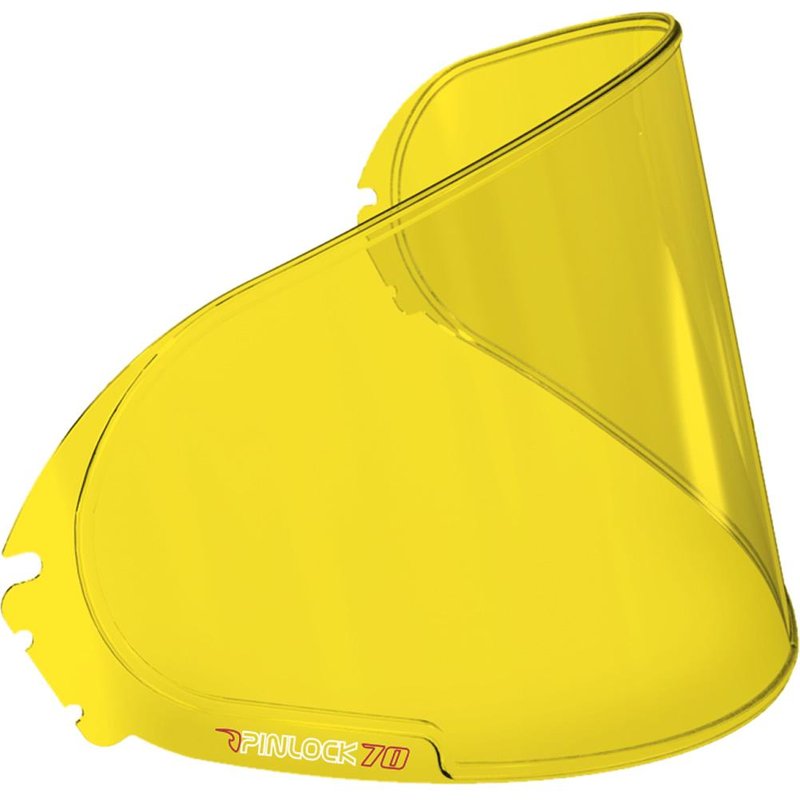 Pinlock 70 Insert For Black Apex, Black Vortex, Shox Ammo and Black FastTrack Kids Helmet - Dark Smoke (DKS002)