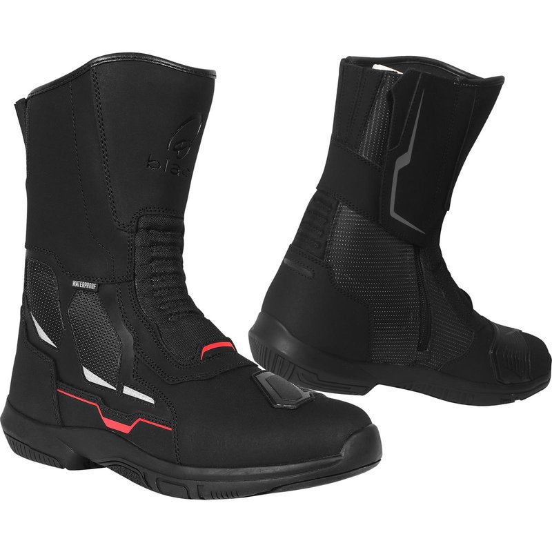 Black Venture Motorcycle Boots 41 Black (UK 7)