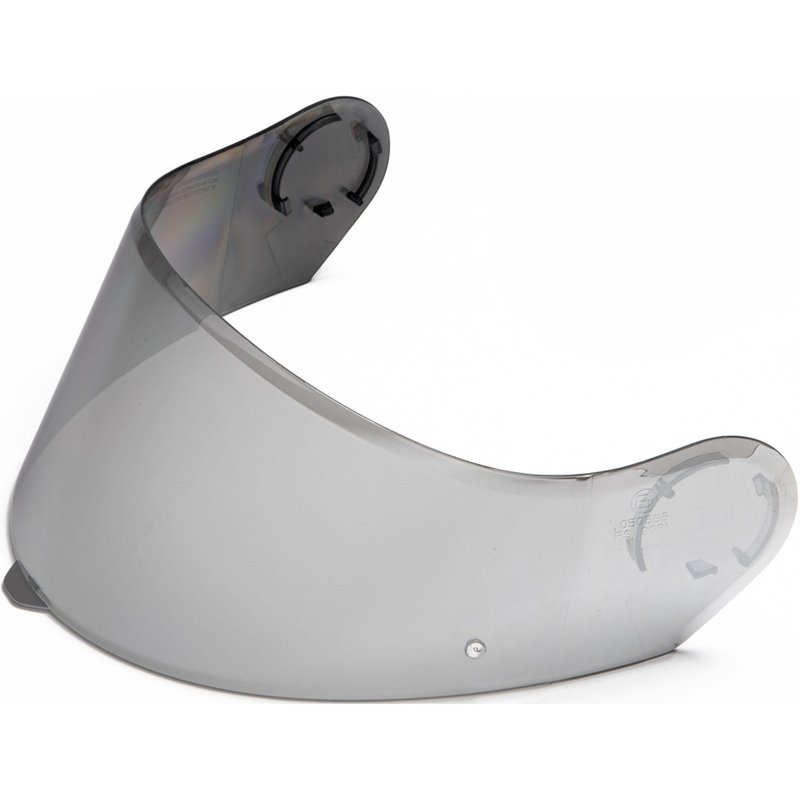 Black Optimus II Pinlock Ready Visor Silver Mirror