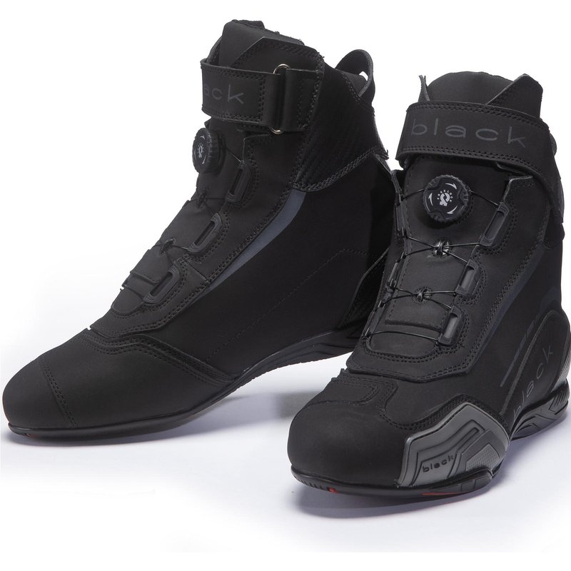 Black Firefly WP Ankle Motorcycle Boots 41 Black Gunmetal (UK 7)
