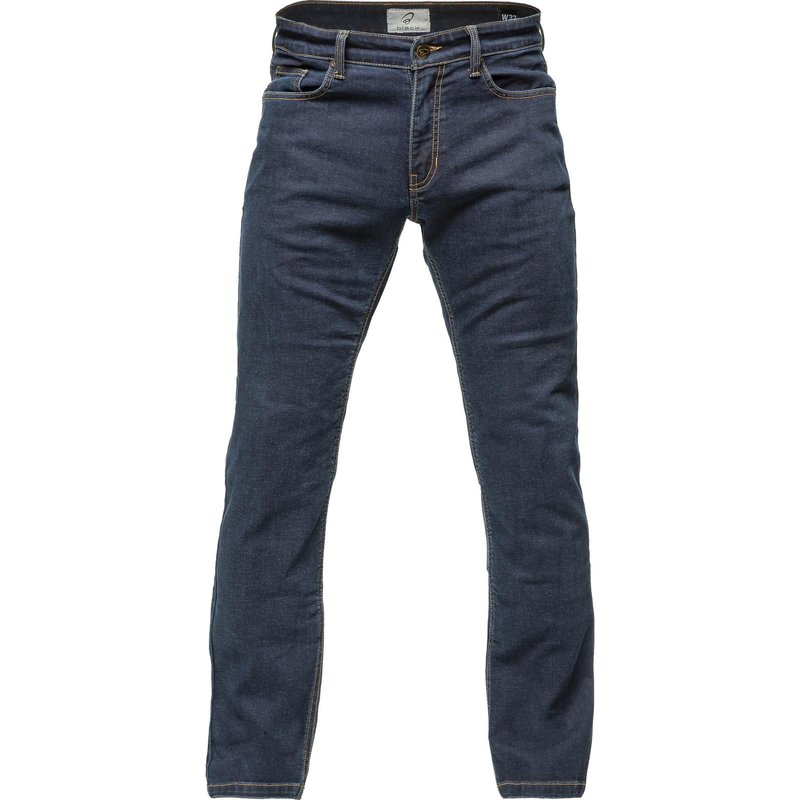 Black Blockade Straight Leg Motorcycle Jeans 42 Dark Blue (Standard Leg)