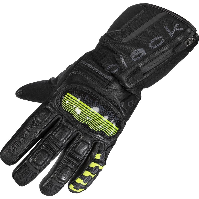 Black Odyssey Waterproof Motorcycle Gloves S Black