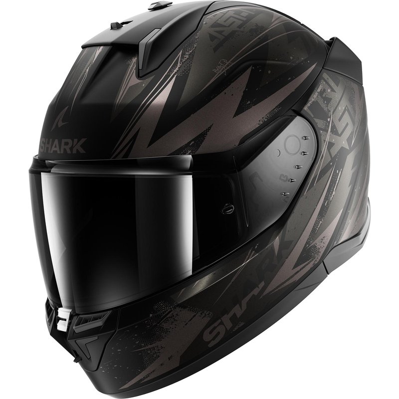 Shark D-Skwal 3 Blast-R Mat Motorcycle Helmet S Matt Black Anthracite (KAA)