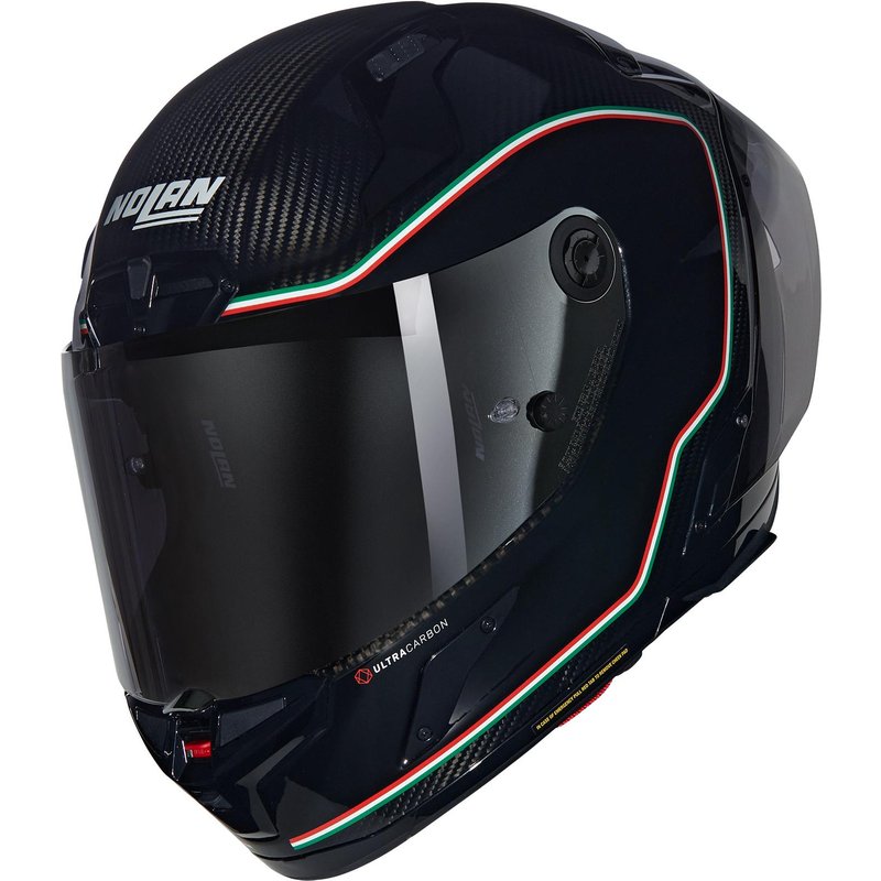 Nolan X-804 RS Ultra Carbon Asso Di Picche Motorcycle Helmet XL Carbon Italia (341)