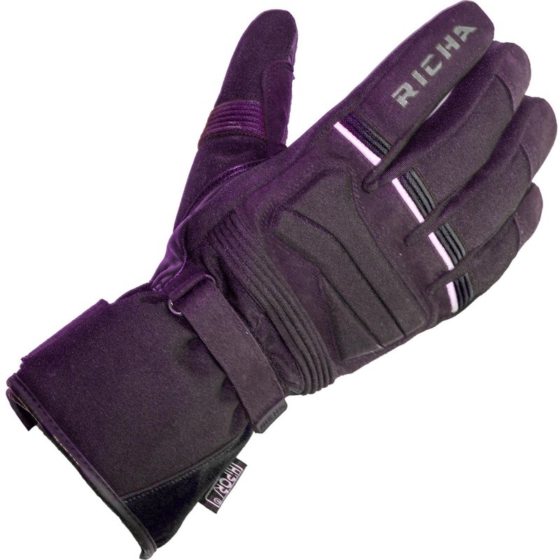 Richa Peak Motorcycle Gloves XXL Black