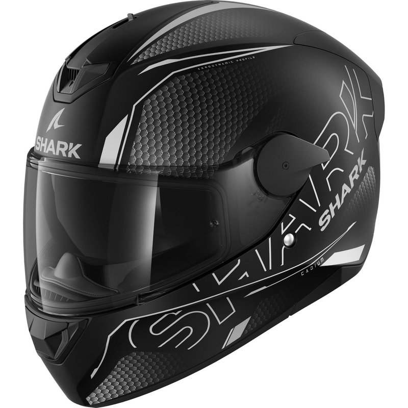 Shark D-Skwal 2 Cadium Motorcycle Helmet L Matt Black Anthracite (KAK)