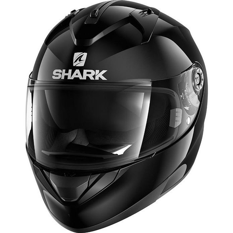 Shark Ridill Blank Motorcycle Helmet XS Black (BLK)