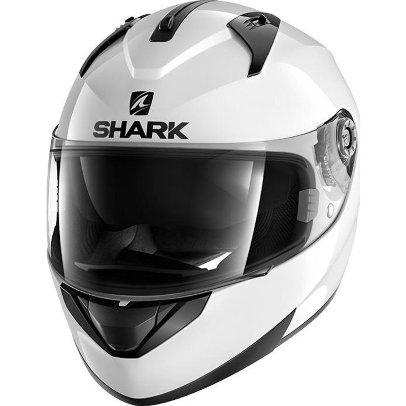 Shark Ridill Blank Motorcycle Helmet M White (WHU)
