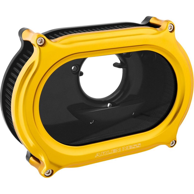 600-203 - Arlen Ness Stage 2 Method Air Cleaner Kit For Harley Davidson FLDE 1750 2018-2020 - Gold