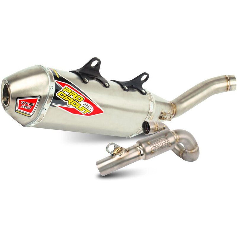 0342525BC - Pro Circuit TI-6 Pro BC Full Titanium Exhaust System For Suzuki RMZ250 2019-2026