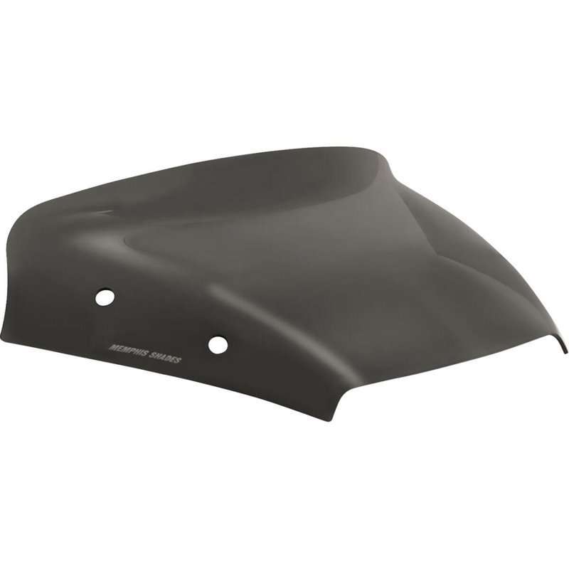 MEP88010 - Memphis Shades Spoiler Windshield 50 mm (2") - Dark Black Smoke