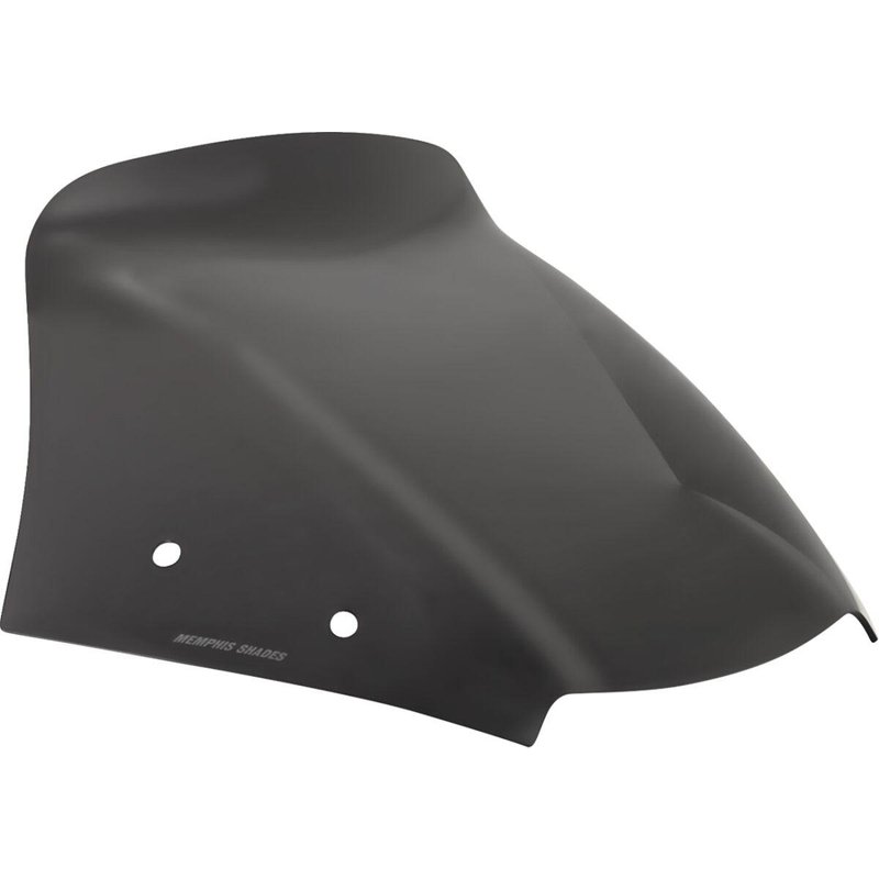 MEP88510 - Memphis Shades Spoiler Windshield 18 cm (7") - Dark Black Smoke