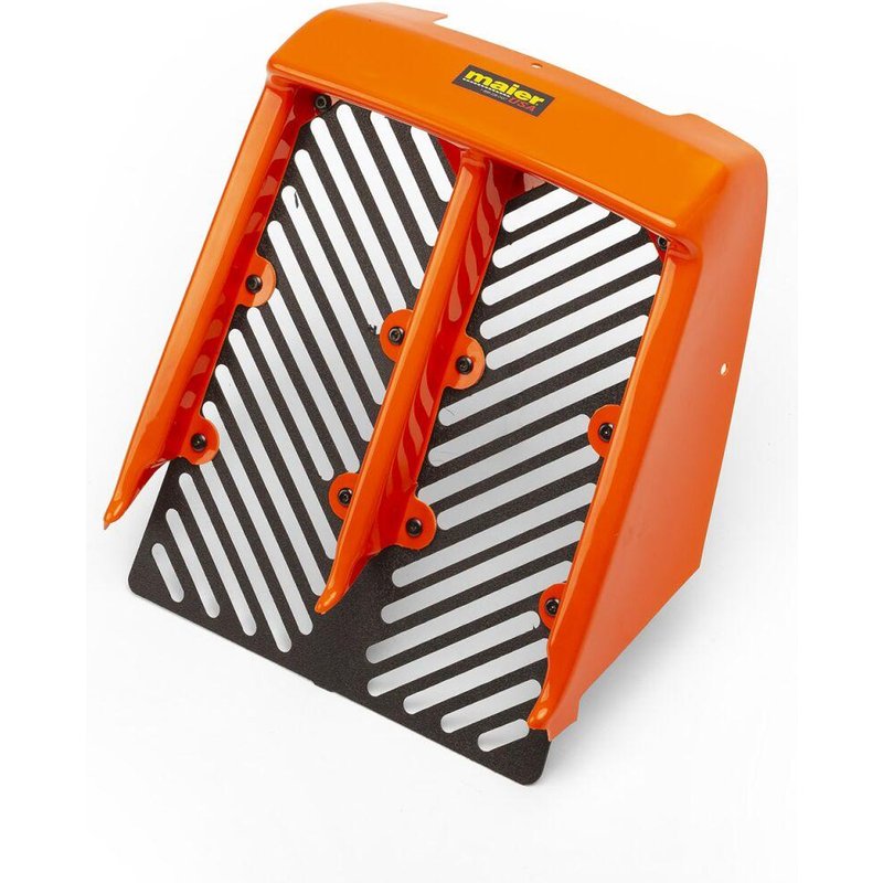 18959-11 - Maier Radiator Scoops For Yamaha YFZ350 1987-2006 - Orange