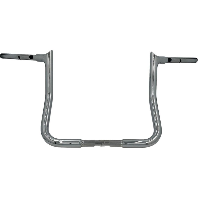 945013 - Fat Baggers Inc. 1-1/4" EZ Install Pointed Top Handlebar For Harley Davidson FLHX 1923 2024-2026 33 cm (13") - Chrome