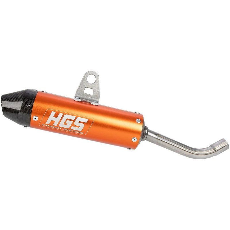 XT-624-SCO - HGS Silencer For Gas Gas MC65 2024-2026 - Orange