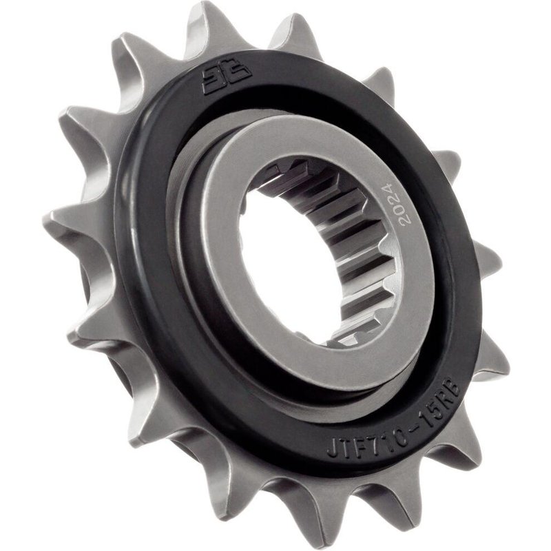 JTF710.15RB - JT Steel Sprocket For Aprilia Tuareg 660 ABS 2022-2026 Front 15T