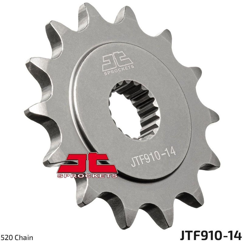 JTF910.14 - JT Steel Sprocket For Zontes 125 G1 ABS 2020-2024 Front 14T