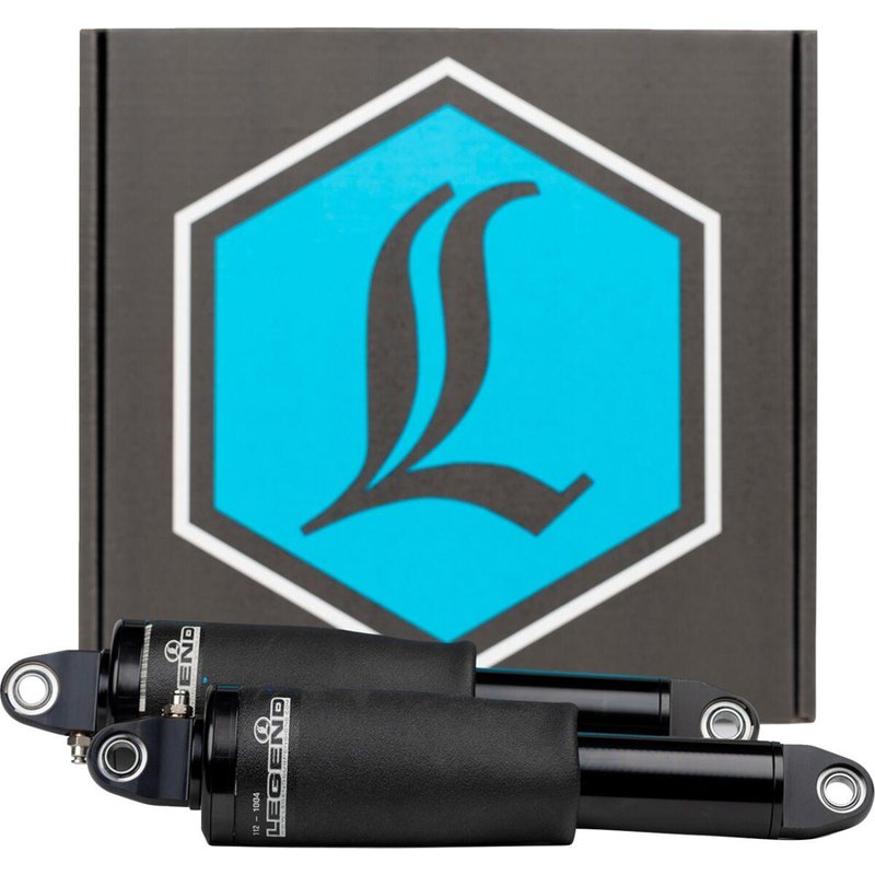 1311-0185 - Legend Suspension Air FL Air Suspension For Harley Davidson FLHFB 1868 2023 Rear - Black