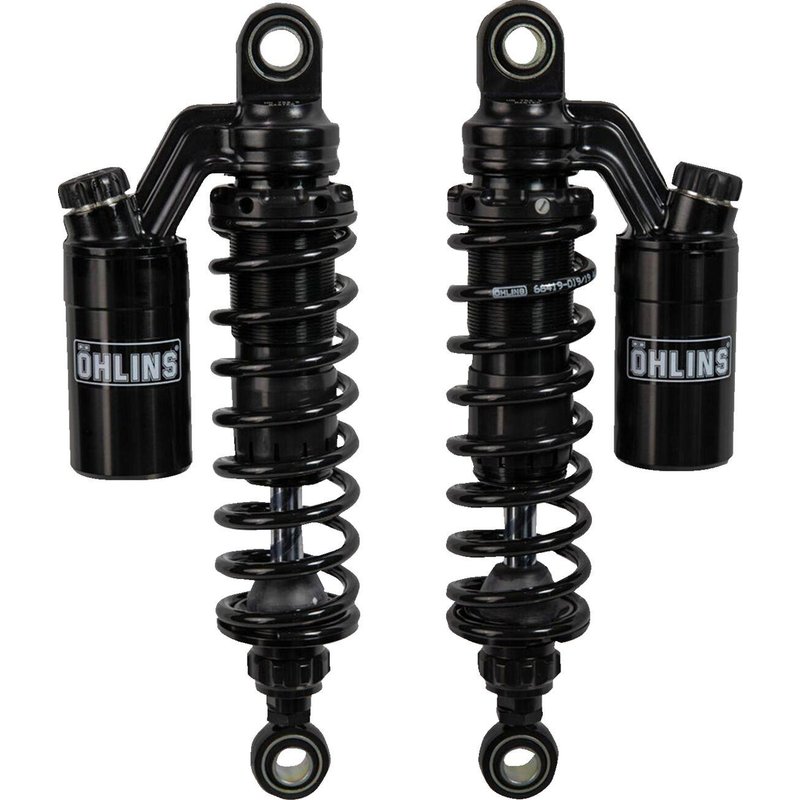 HD 763 - Ohlins Twin Shocks STX36P For Harley Davidson FXD 1340 1995-1998 Rear 305mm (12.007") - Black