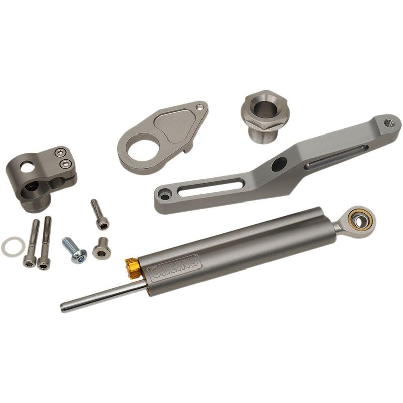 SD 042 - Ohlins Steering Damper For Kawasaki ZX-6 R 636 2013-2026 - Chrome
