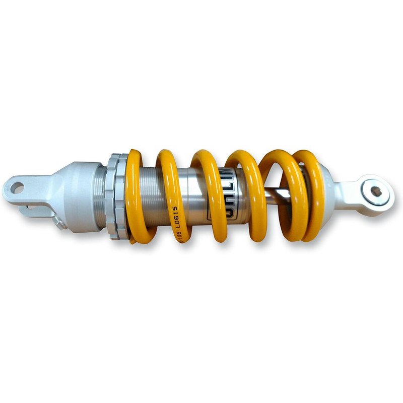 DU 505 - Ohlins Street/Roadracing Shock Absorber For Ducati Scrambler 1100 2018-2020 Rear 296.00 mm (11.65") - Chrome/Yellow