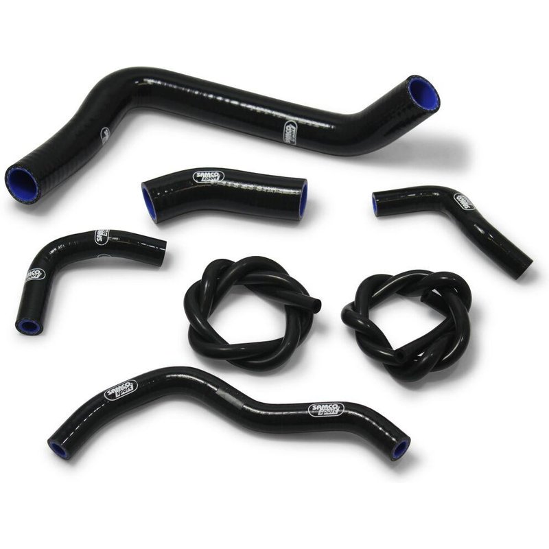 SUZ-73-BK - Samco Radiator Hose Kit For Suzuki GSX-8R 800 2024-2025 - Black