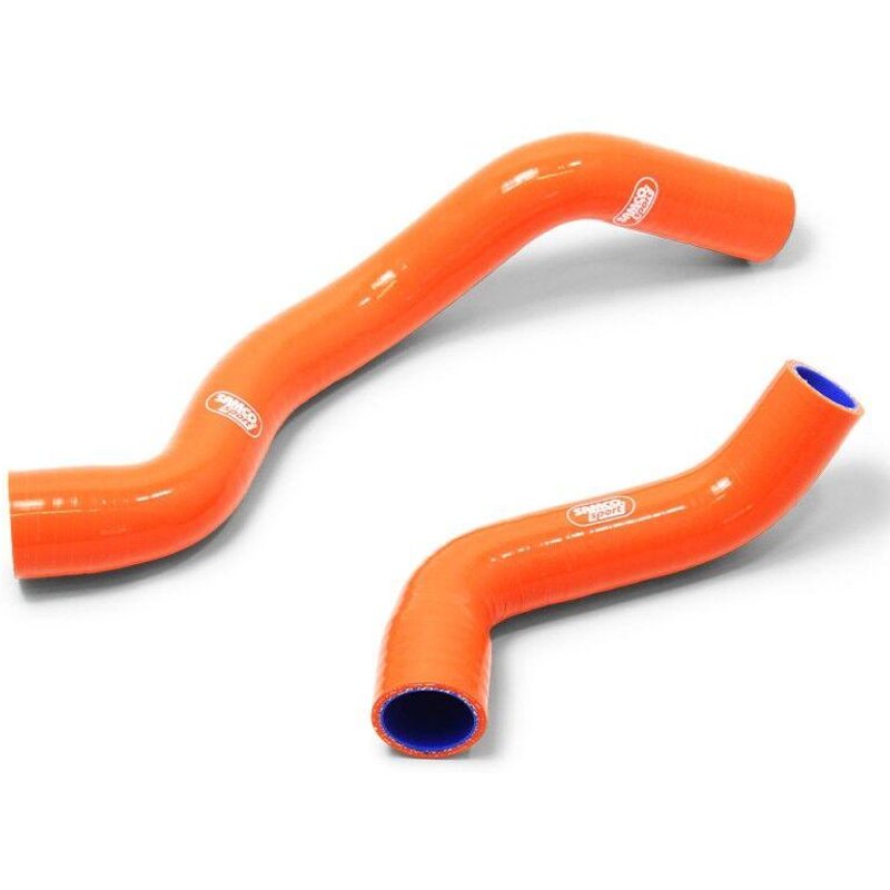 KTM-136-OR - Samco Radiator Hose Kit For KTM Adventure 790 2023-2025 - Orange