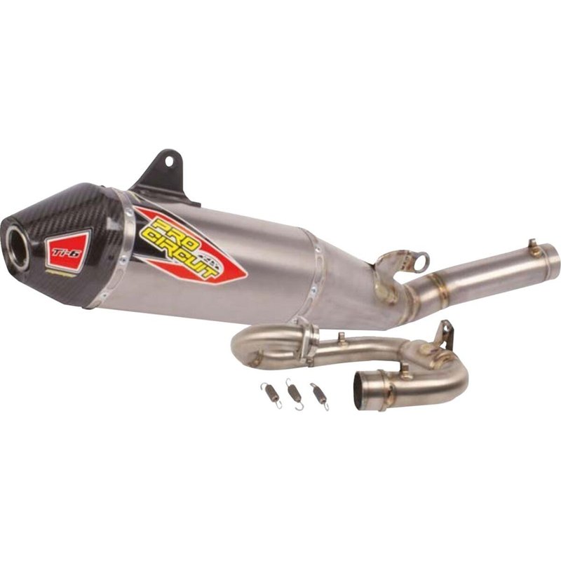 0332625F - Pro Circuit TI-6 Titanium Exhaust System With Carbon End Cap For Yamaha YZF250 2019-2026