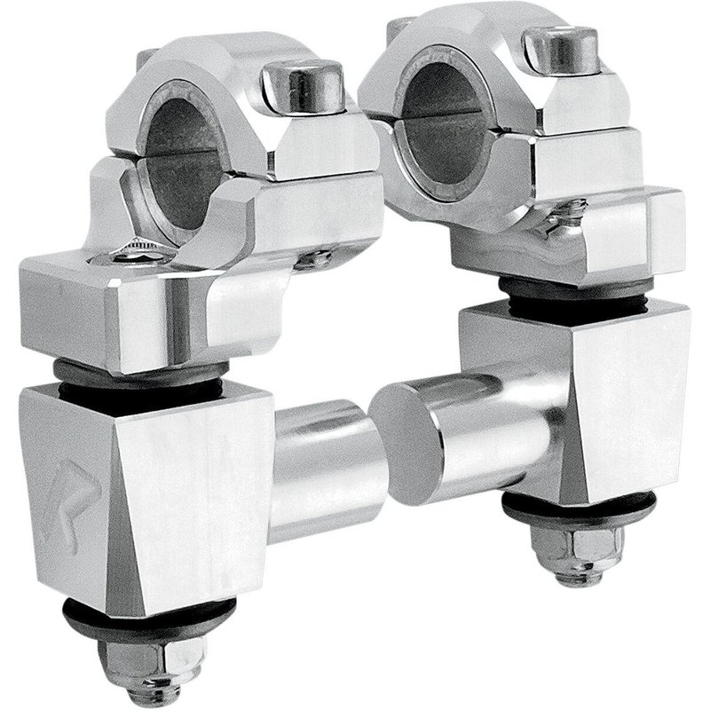 1R-AV2SE - Rox Speed FX Elite Anti-Vibration Pivot Handlebar Risers For Honda CB1000C 50.8mm (2") - Chrome