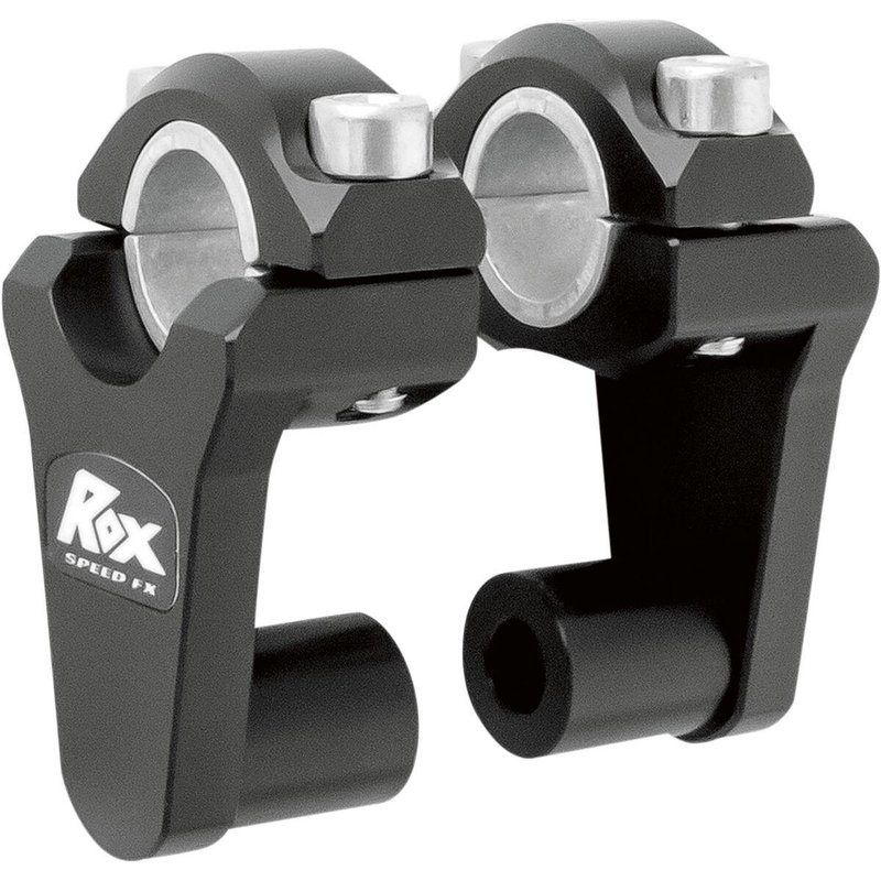 1R-P2SEK - Rox Speed FX Elite Pivoting Handlebar Risers For 7/8" & 1-1/8" Handlebars For Honda CRF250R 2018-2021 50.8 mm (2") - Black