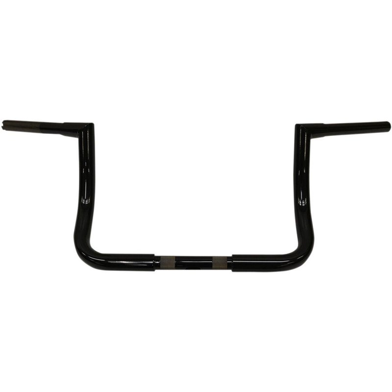 0601-2563 - Todds 1-1/4" Bagger Ape Hanger Handlebar For Harley Davidson FLH 1868 2021 25.5 cm (10") - Black