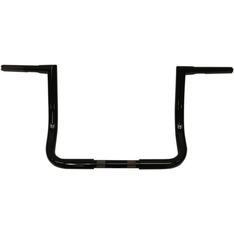 0601-2566 - Todds 1-1/4" Bagger Ape Hanger Handlebar For Harley Davidson FLH 1868 2021 33 cm (13") - Black