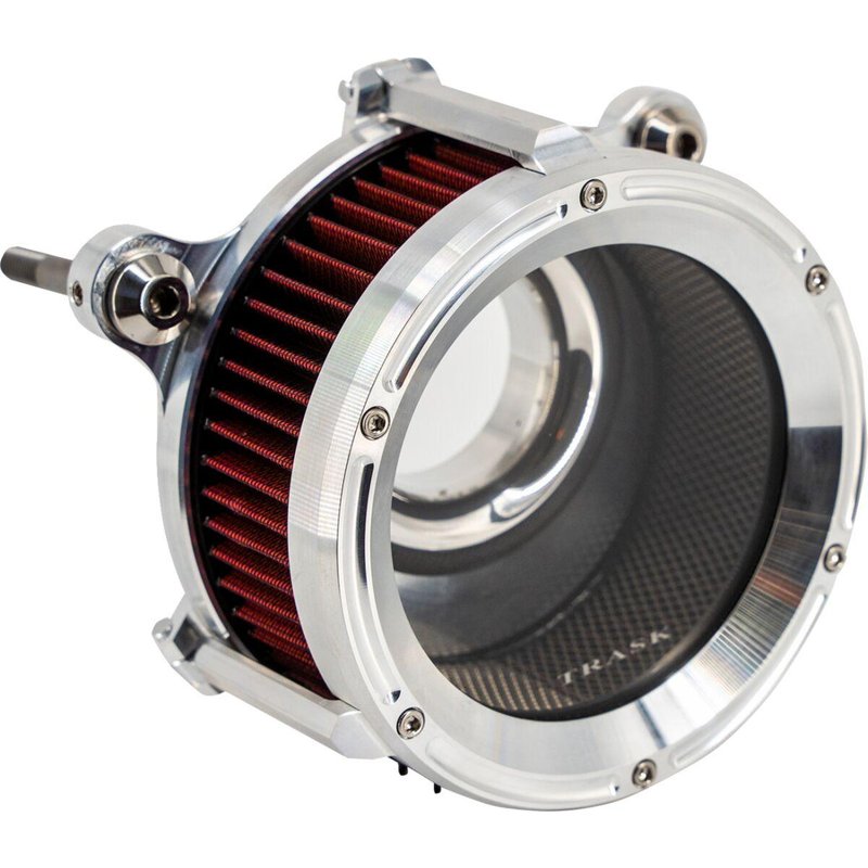 TM-1023R - Trask Assault Charge High-Flow Air Cleaner For Harley Davidson FLDE 1750 2018-2020 - Raw
