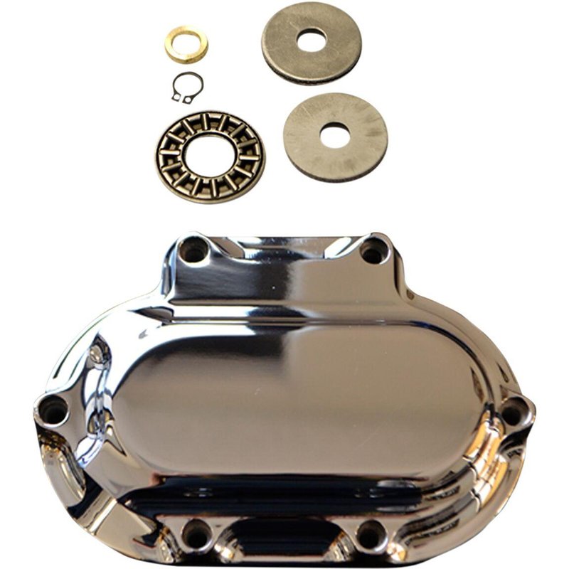 TM-2039CH - Trask Hydraulic Clutch Side Cover For Harley Davidson FLD 1690 2012-2013 - Chrome