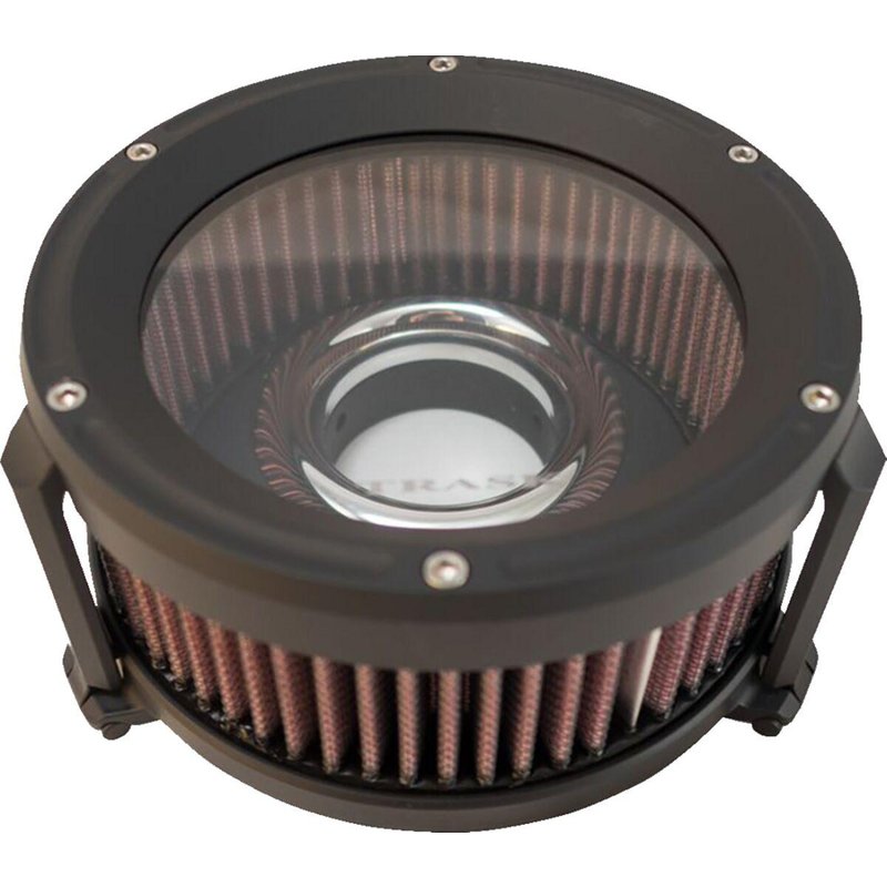 TM-1021BK - Trask Assault Charge High-Flow Air Cleaner For Harley Davidson FLD 1690 2012-2013 - Black