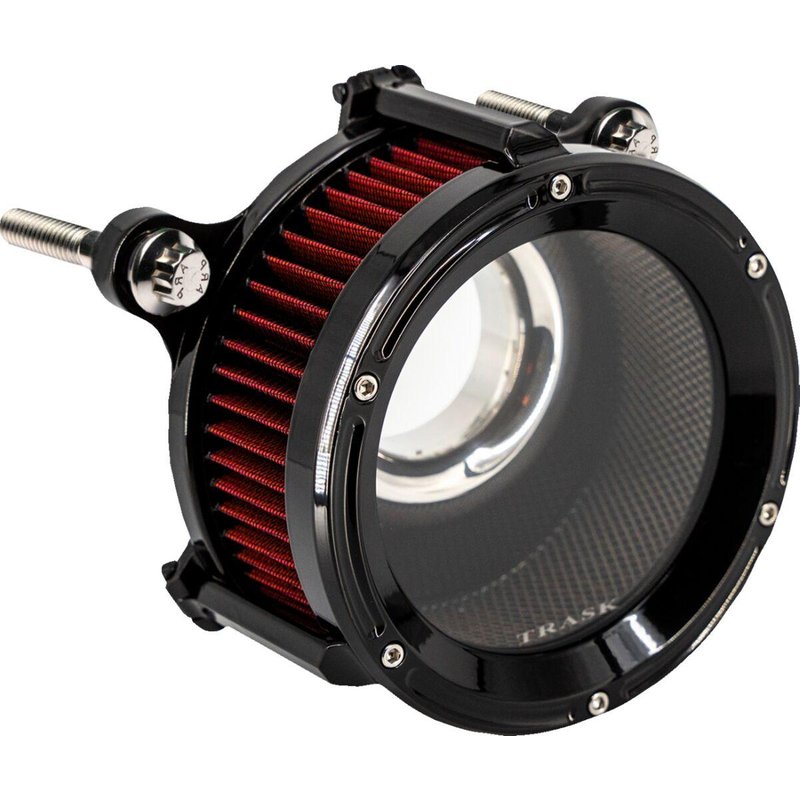 TM-1024GBK - Trask Assault Charge High-Flow Air Cleaner Kit For Harley Davidson FLHRXS 1868 2024-2025 - Black