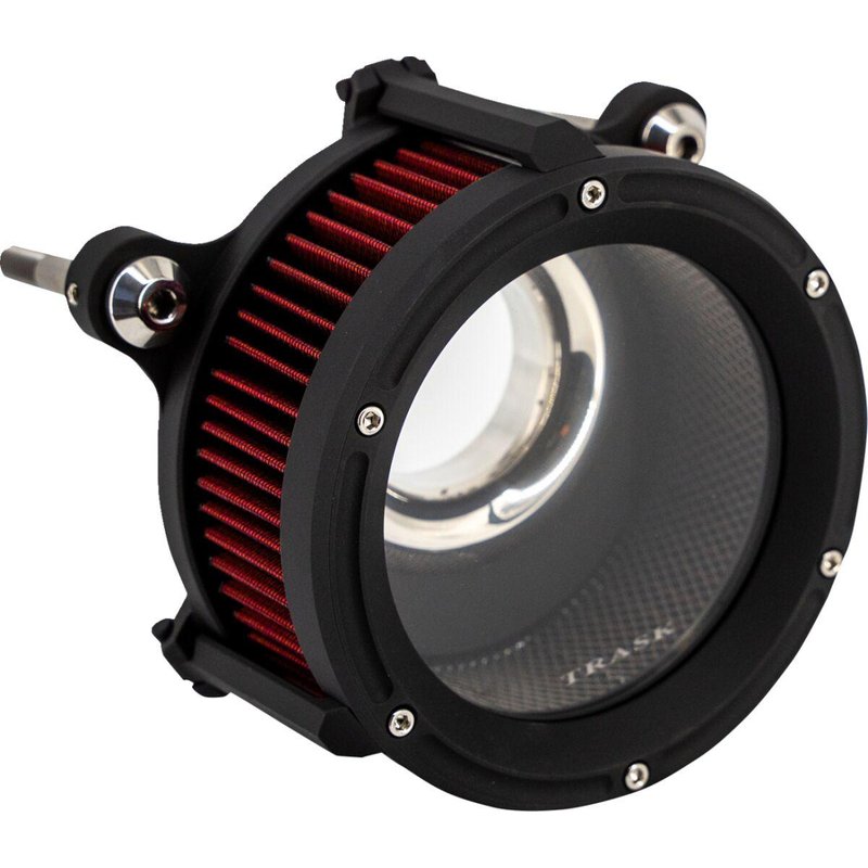 TM-1023BK - Trask Assault Charge High-Flow Air Cleaner For Harley Davidson FLDE 1750 2018-2020 - Black