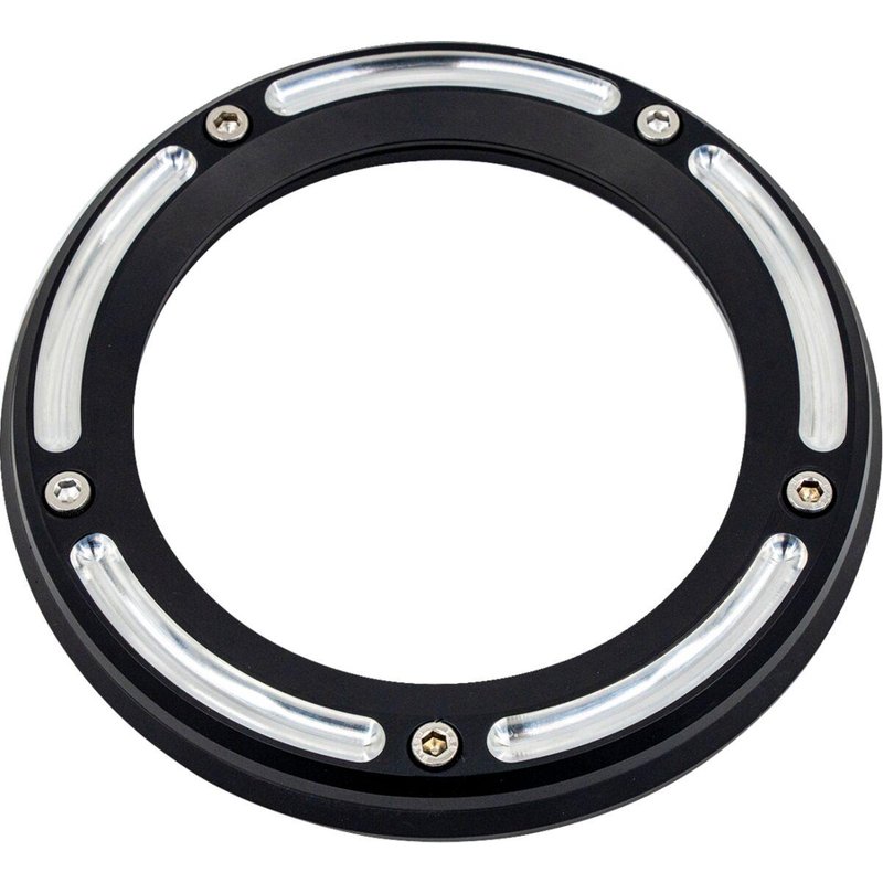 TM-0041RC - Trask Assault Derby Cover with Window For Harley Davidson FLH 1868 2021 - Reverse Cut